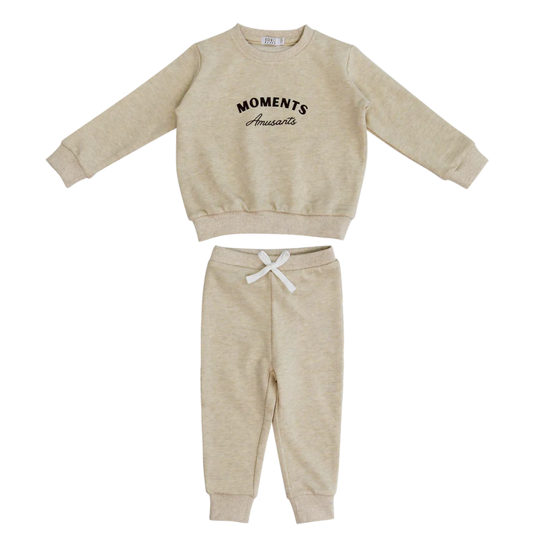 Coco Blanc Sweatshirt Set