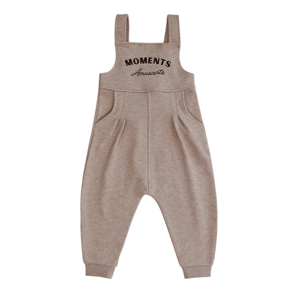 Coco Blanc French Terry Overall