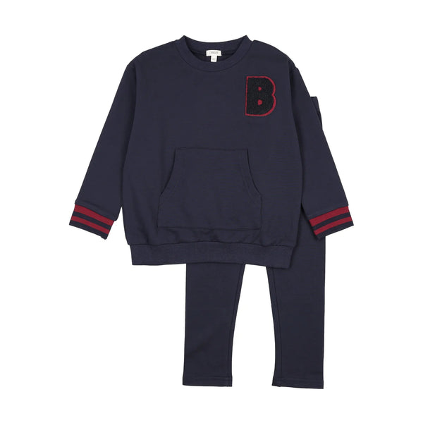 Bonjoy Varsity Sweatshirt Set