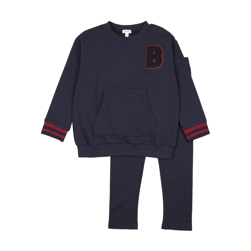 Bonjoy Varsity Sweatshirt Set