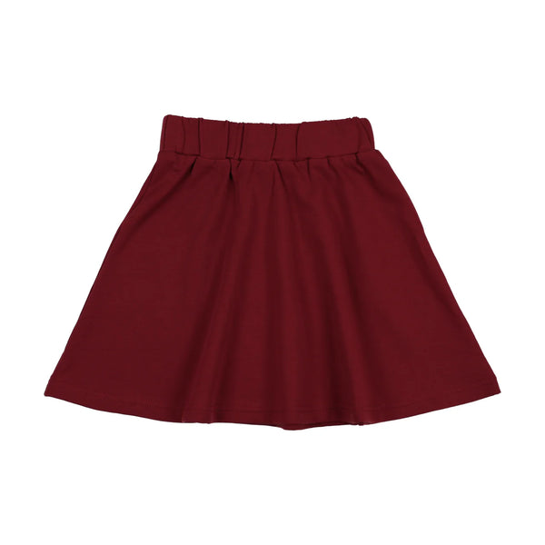 Bonjoy Letter Patch Skirt