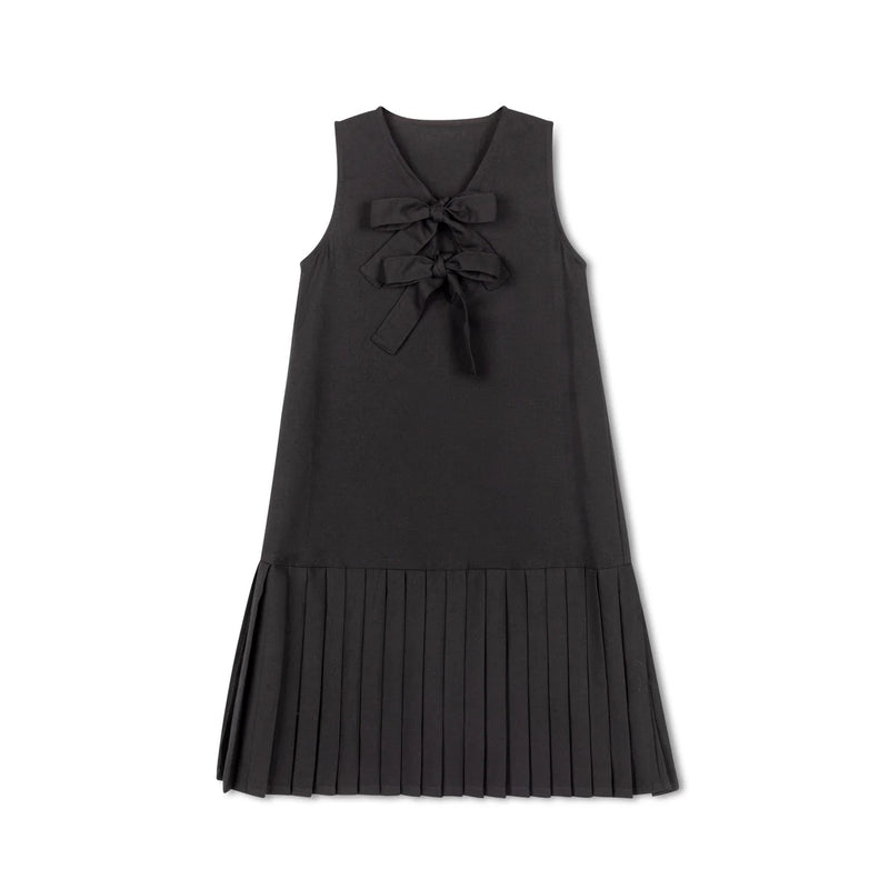 Velvette Label Bow Jumper