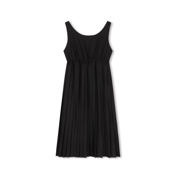 Velvette Label Pleated Jumper