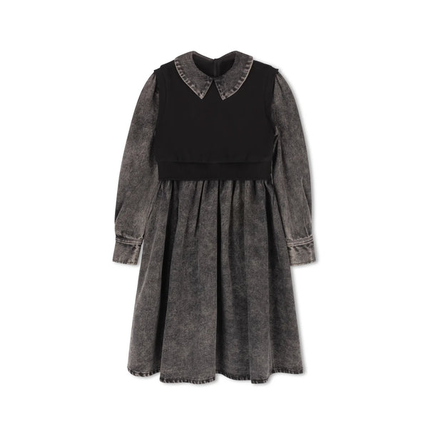 Velvette Label Vest Dress