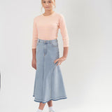 Teela Rose Stripe Ribbed Tee