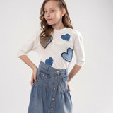 Teela Pocket Denim Skirt