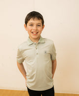 3 Buttons Classic Sport SS Polo - Light Grey