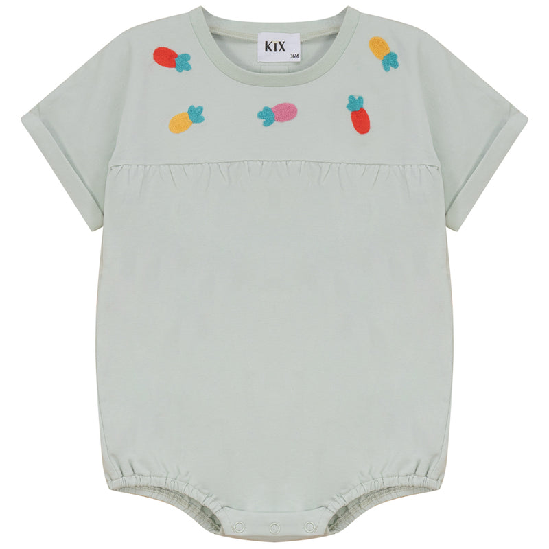 Kix Embroidered Pineapples Romper