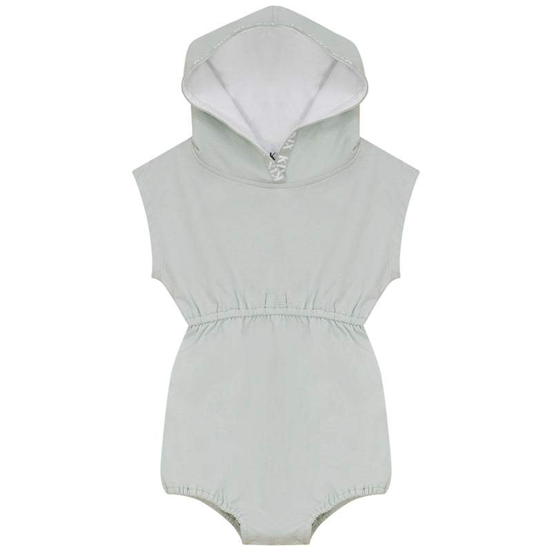 Kix BB Color Block Hooded Romper