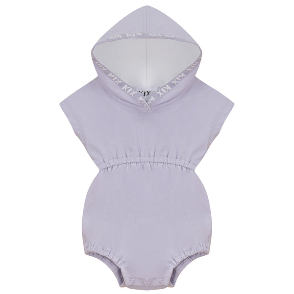 Kix BG Color Block Hooded Romper