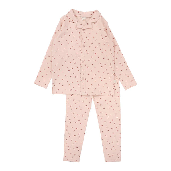Lil Legs Grandpa Lounge Set Pink