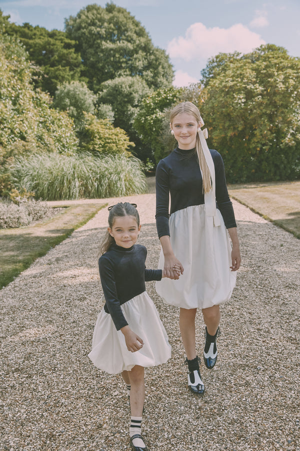 Jouet Velvet Taffeta Dress