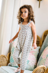 Lil Legs Smocked Bubble Romper - Multi