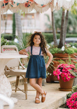 Lil Legs Classic Printed Tee Ss - Liberty Bouquet