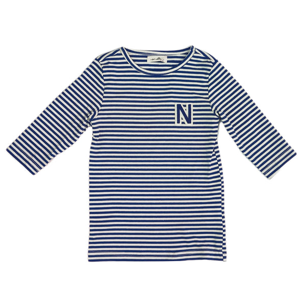 Nou Nelle N-Striped Tee Blue