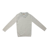 Numu Micro Checked Removable Collar Sweater