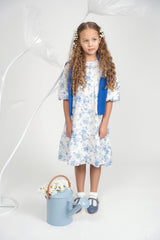 Teela Toile Pleat Dress