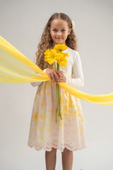 Teela Eyelet Print Jumper