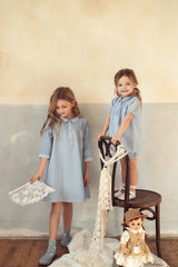 Pompomme Pintuck Dress