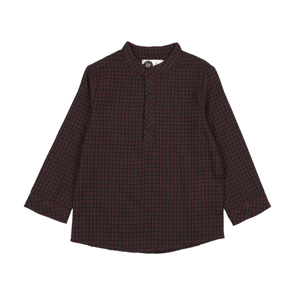 Maneire Plaid Boys Shirt