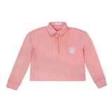Nou Nelle Polo Cropped Coral