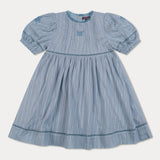 Orange Dimanche Textured Dress