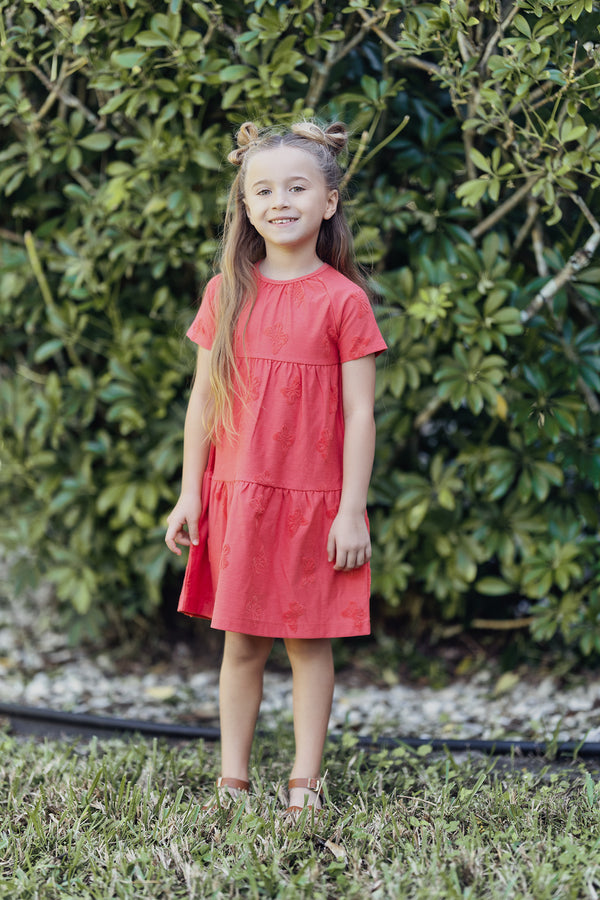 Puddles Terry Girl Dress
