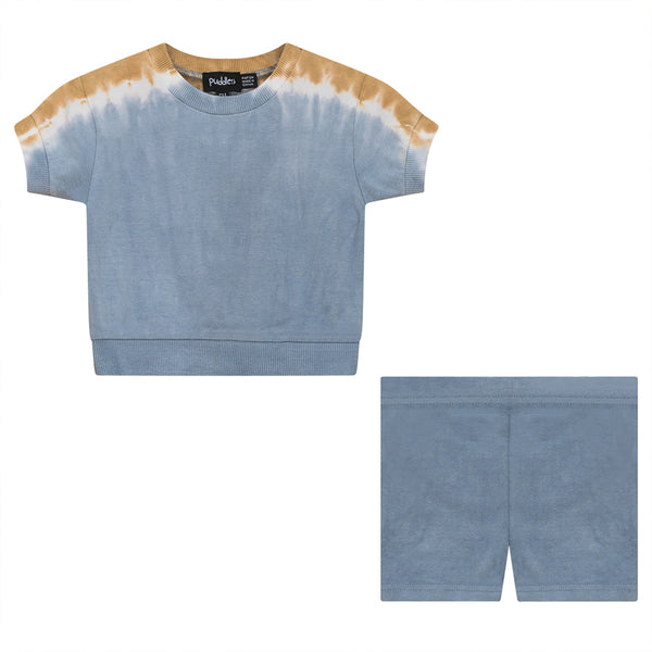 Puddles Baby Boy Sweatshirt Set