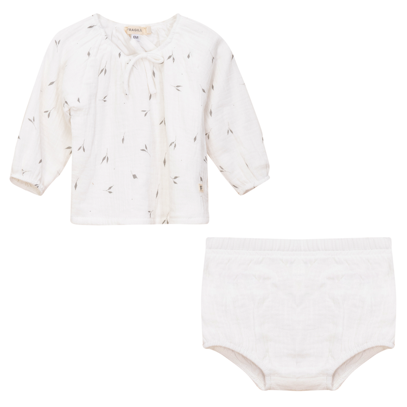 Fragile Printed Leaves Set