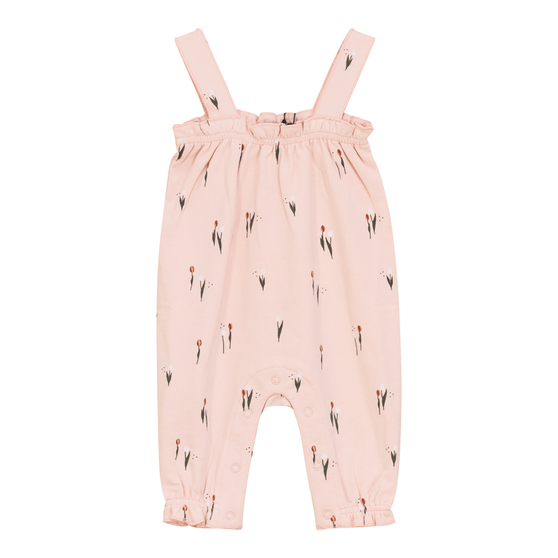 Space Grey Printed Baby Romper