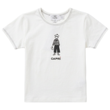 Jolie Capri - Boy Print T Shirt