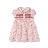 Nou Nelle Smocked Pink Dress