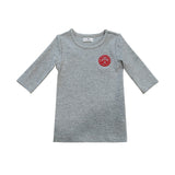 Nou Nelle Stamp Tee Grey