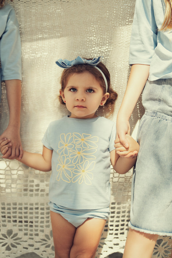 Teela Flower Baby Girl Set