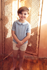 Pompomme Pintuck Shirt