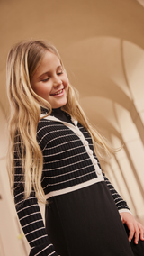 Pashmini Selena Collared Overlay Maxi
