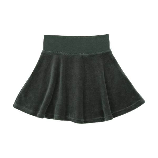 Analogie Velour Circle Skirt