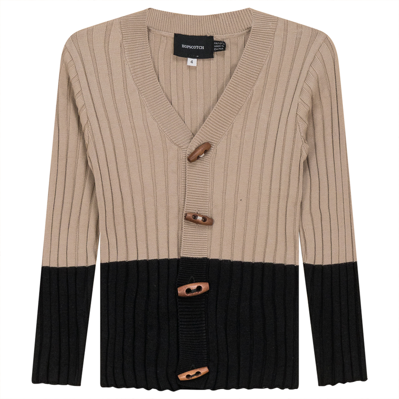 Hopscotch Two Toned  Cardigan