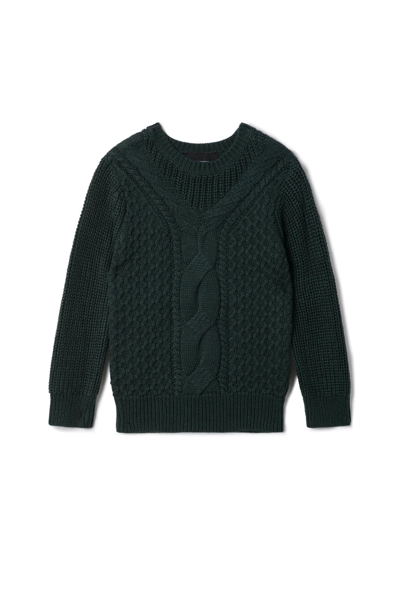 Hopscotch Cable Knit Sweater