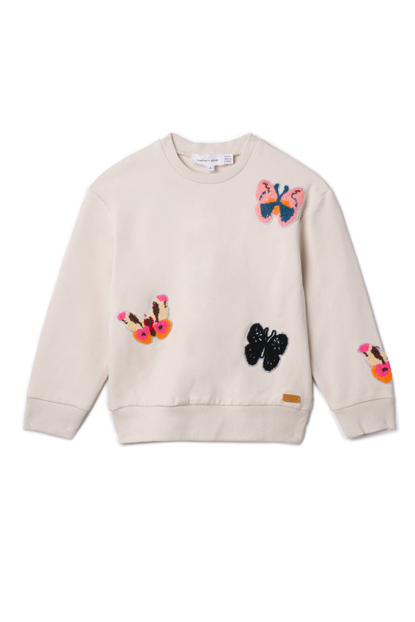 Charlotte & George Butterfly Stitch Sweater