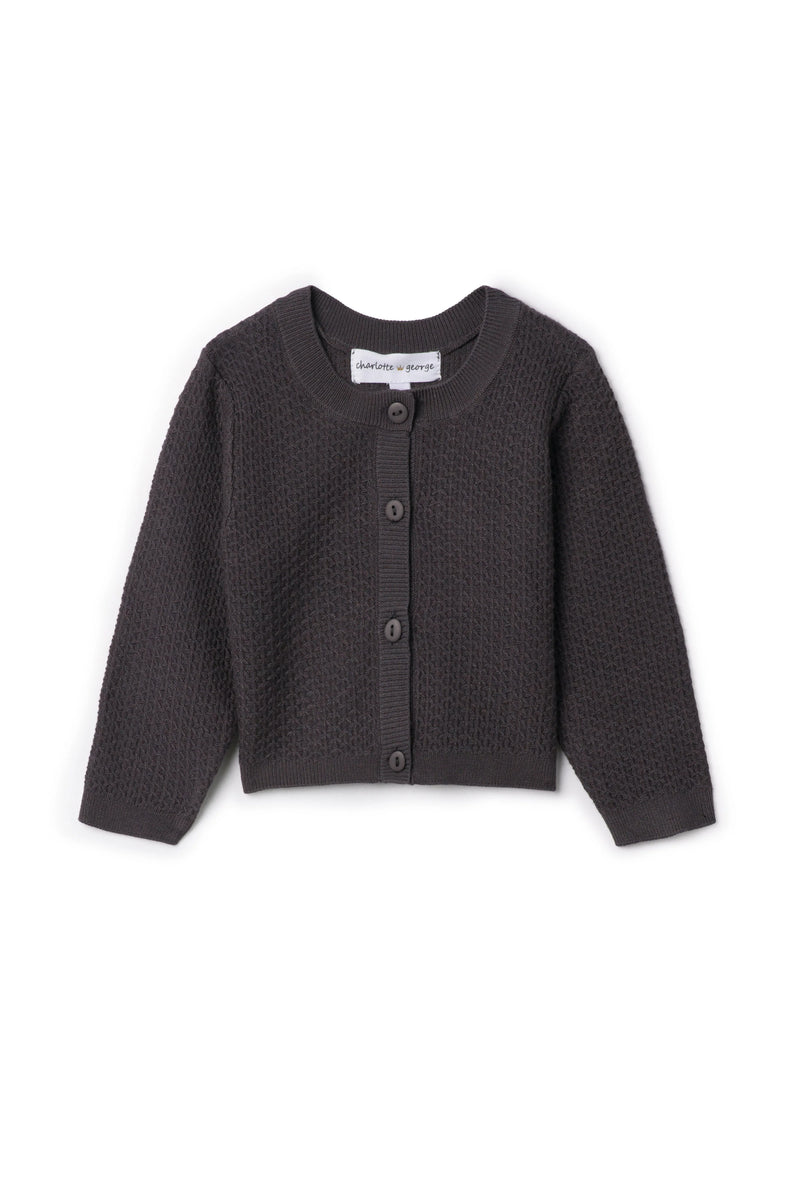 Charlotte & George Knit Texture Cardigan