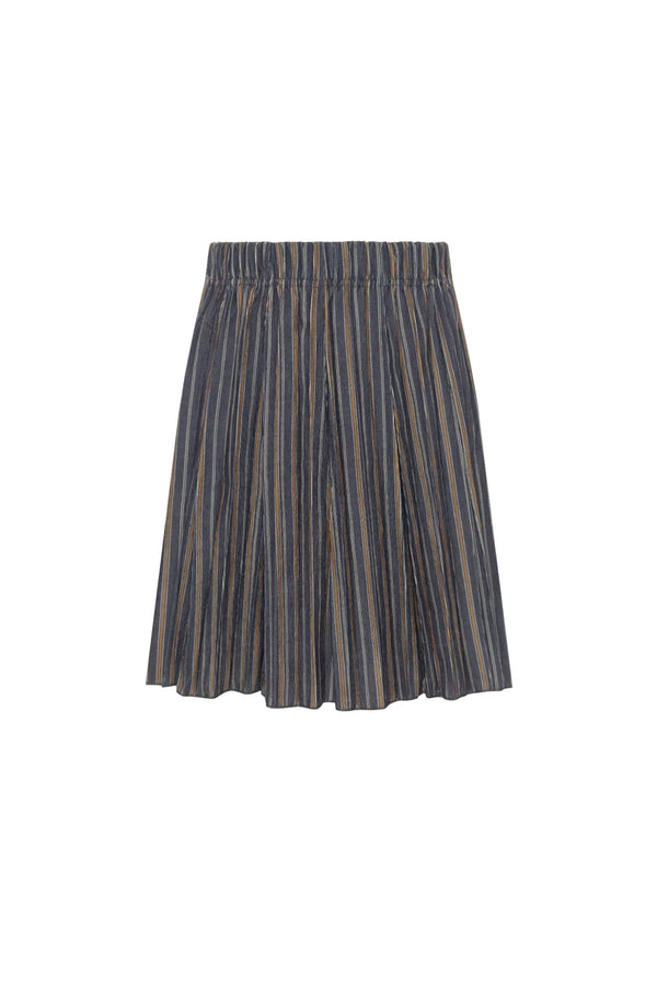 FYI Stripe Corduroy Skirt