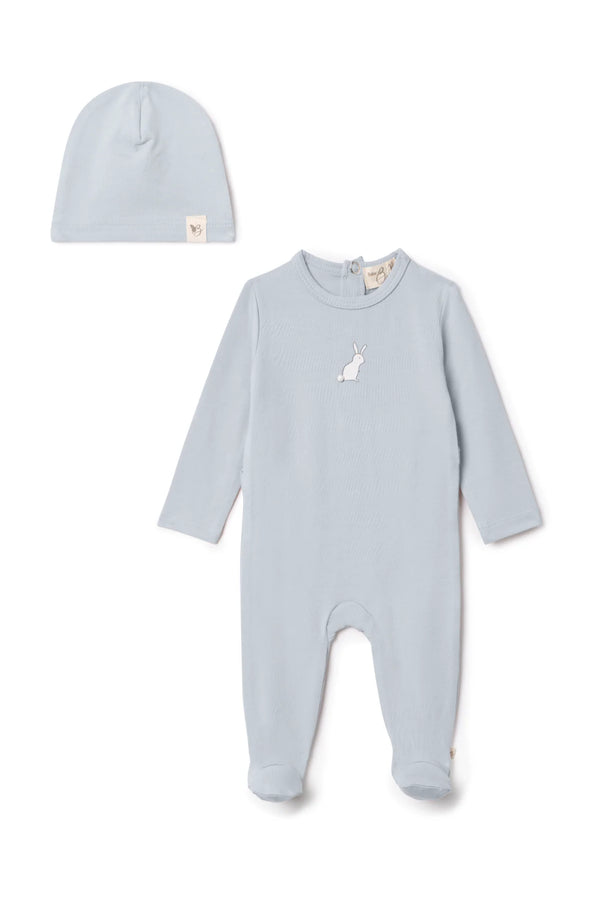 Bebe Bella Bunny Print Footie Set