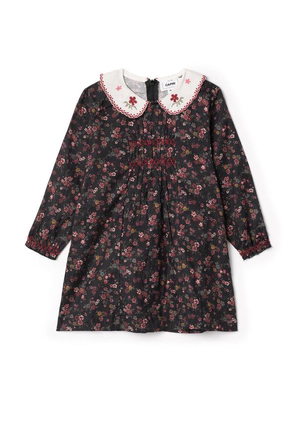 Jolie Capri Floral Collared Dress