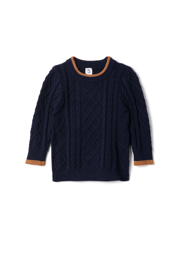 Mr. Mr. Cable Knit Sweater