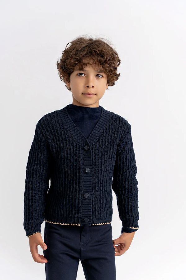 TUA Boys Knit Cardigan