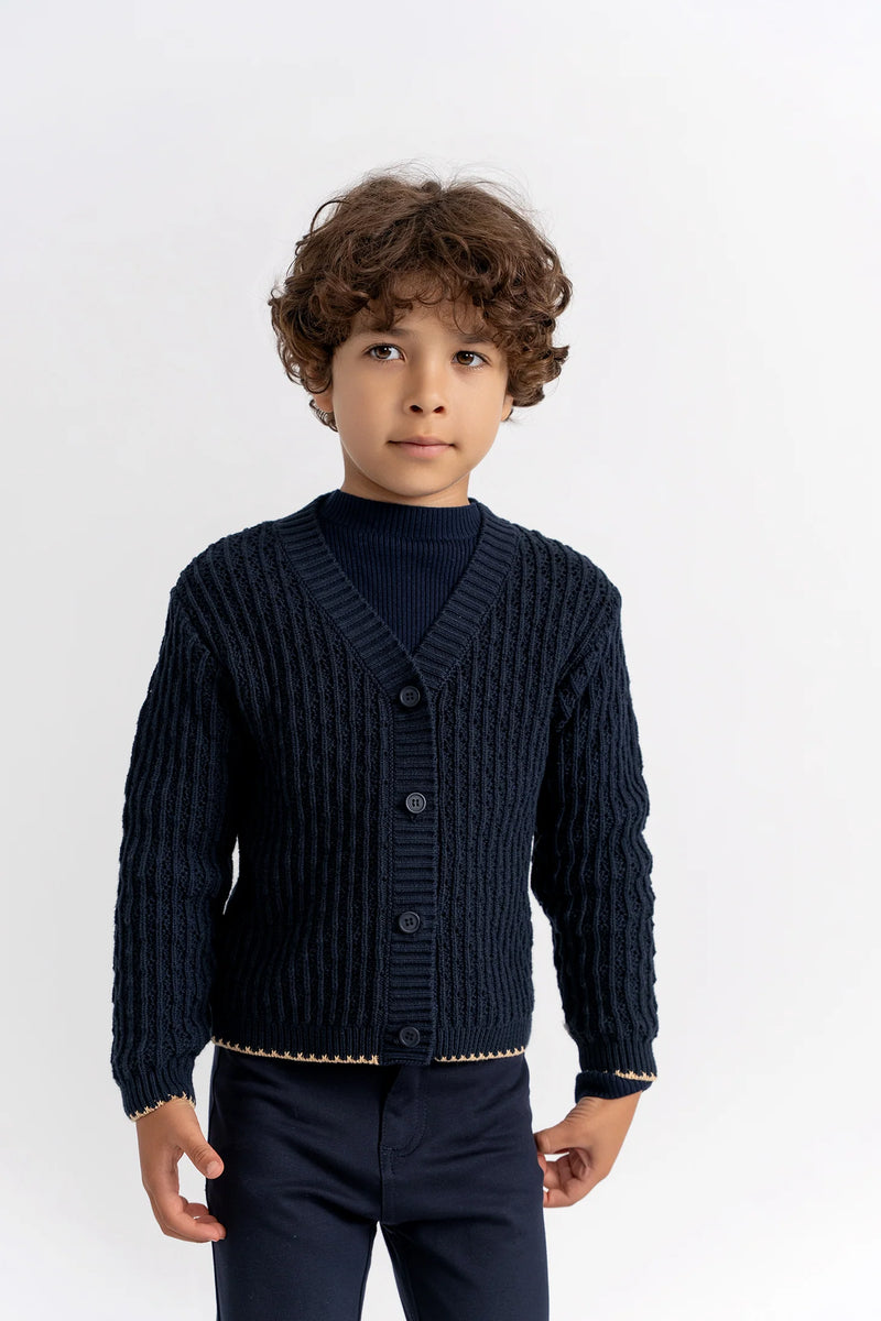TUA Boys Knit Cardigan