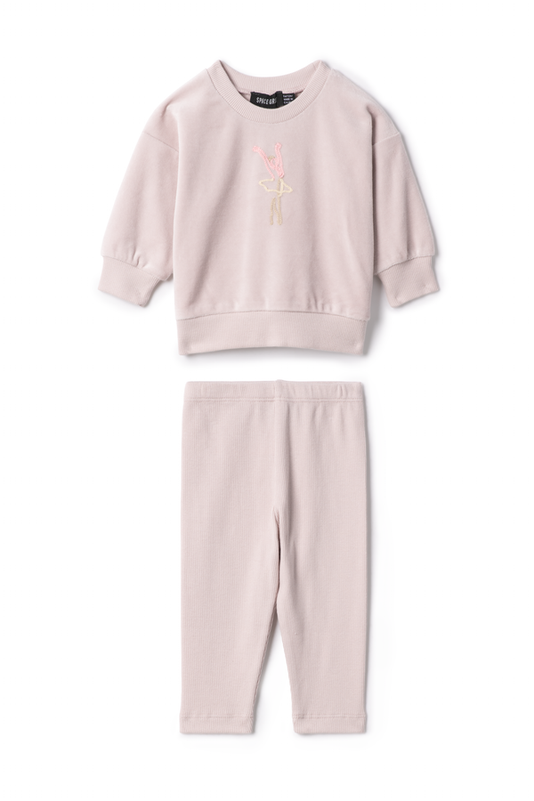 Space Grey Rope Embroidery Set Girls