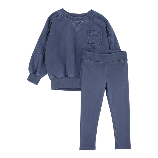 Analogie Wash Boys Sweatshirt Set
