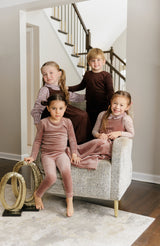 Bonjoy Pajamas - Brown Velour